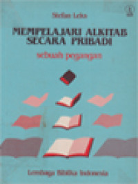 Image of Mempelajari Alkitab Secara Pribadi: Sebuah Pegangan