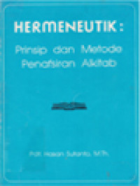 Image of Hermeneutik: Prinsip Dan Metode Penafsiran Alkitab