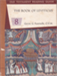 Image of Old Testament Reading Guide 8: The Book Of Leviticus