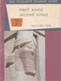Image of Old Testament Reading Guide 7: First Kings Second Kings