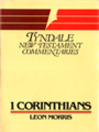 Image of The First Epistle Of Paul To The Corinthians: An Introduction And Commentary