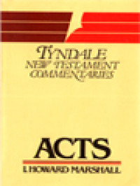 Image of The Acts Of The Apostles: An Introduction And Commentary