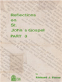 Reflections On St. John's Gospel, Part 3 (Cha. XIII-XXI)