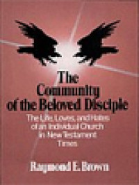 Image of The Community Of The Beloved Disciple: The Life, Loves And Hates Of An Individual Church In New Testament Times