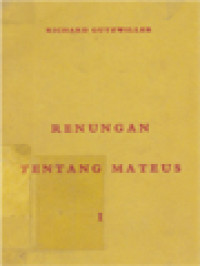 Renungan Tentang Mateus I