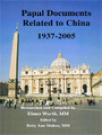 Papal Documents Related To China 1937-2005