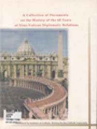 Image of A Collection Of Documents On The History Of The 60 Years Of Sino-Vatican Diplomatic Relations