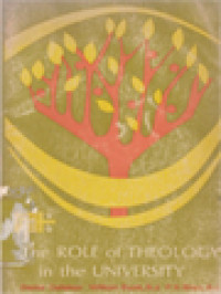 The Role Of Theology In The University