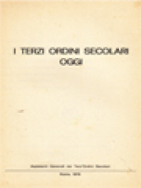 Image of I Terzi Ordini Secolari Oggi