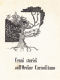 Image of Cenni Storici Sull' Ordine Carmelitano