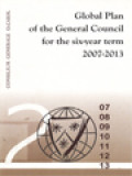 Global Plan Of The General Council For The Six-Year Term 2007-2013