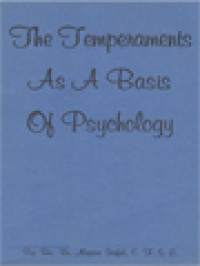 The Temperaments As A Basis Of Psychology