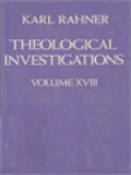 Theological Investigations, Volume XVIII: God And Revelation