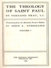 Image of The Theology Of Saint Paul I
