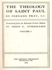 The Theology Of Saint Paul I