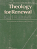 Theology For Renewal - Mission And Grace: Essays In Pastoral Theology 2