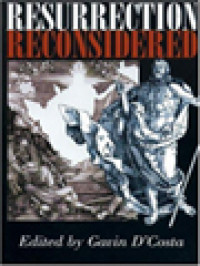 Image of Resurrection Reconsidered / Gavin D'Costa (Edited)
