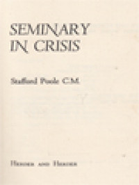 Image of Seminary In Crisis
