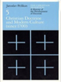 Image of The Christian Tradition: A History Of The Development Of Doctrine, Volume 5. Christian Doctrine And Modern Culture (Since 1700)