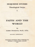 Faith And The World