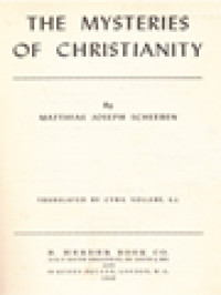 Image of The Mysteries Of Christianity