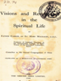 Visions And Revelations In The Spiritual Life