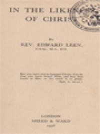 Image of In The Likeness Of Christ