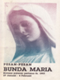 Pesan-Pesan Bunda Maria: Novena Putaran Pertama Th 1997 27 Januari - 4 Februari