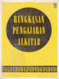 Ringkasan Pengajaran Alkitab: Buku Katekisasi