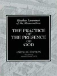 Writings And Conversations On The Practice Of The Presence Of God