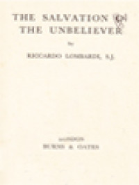 The Salvation Of The Unbeliever