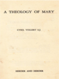 A Theology Of Mary