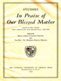 In Praise Of Our Blessed Mother / Joseph Clifford Fenton, Edmond Darvil Bernard (Edited)