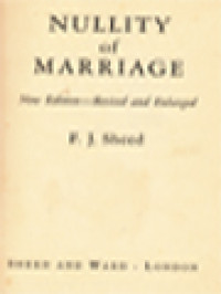 Nullity Of Marriage