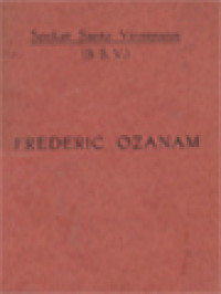 Frederic Ozanam: Saksi Kebenaran Dan Tjinta