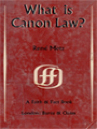 Image of What Is Canon Law?