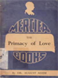 Image of The Primacy Of Love