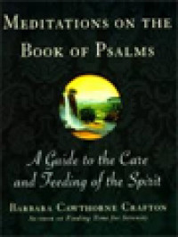 Image of Meditations On The Book Of Psalms: A Guide To The Care And Feeding Of The Spirit