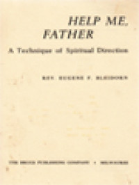 Help Me, Father: A Technique Of Spiritual Direction