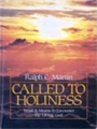 Image of Called To Holiness: What It Means To Encounter The Living God