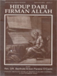 Image of Hidup Dari Firman Allah