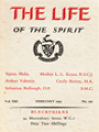 Image of The Life Of The Spirit 152