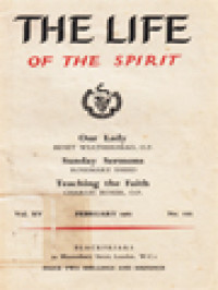 The Life Of The Spirit 176