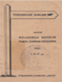 Image of Penundjuk Djalan Untuk Keluarga Katolik Pada Zaman Modern