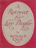 A Retreat For Lay People