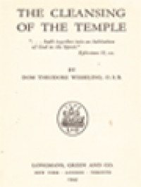 The Cleansing Of The Temple