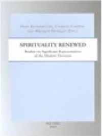 Spirituality Renewed: Studies On Significant Representatives Of The Modern Devotion / Hein Blommestijn, Charles Caspers, Rijcklof Hofman (Edited)