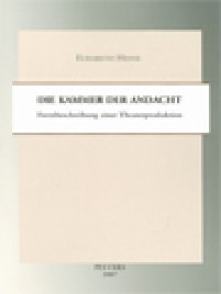 Image of Die Kammer Der Andacht: Formbeschreibung Einer Theaterproduktion