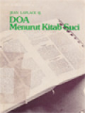 Doa Menurut Kitab Suci