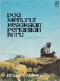 Image of Doa Menurut Kesaksian Perjanjian Baru